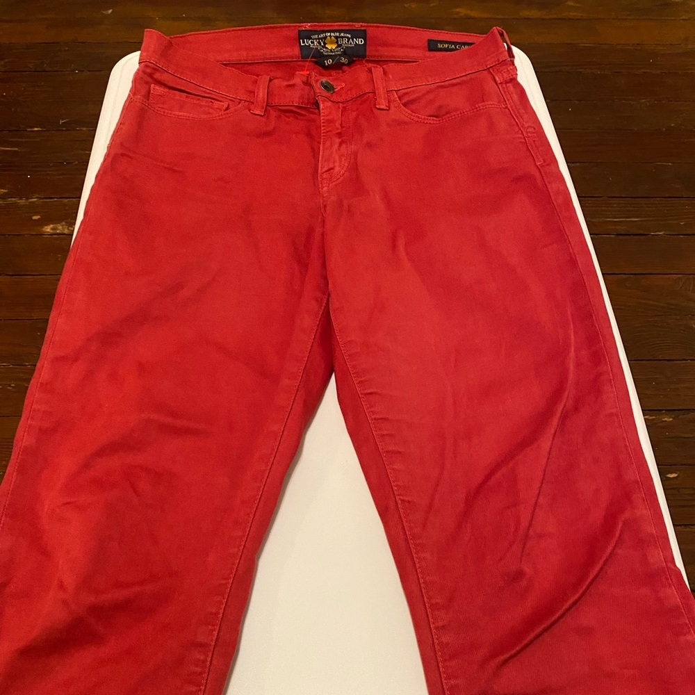 🔴Lucky Brand Sofia Capri Jeans